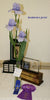 Tall bearded iris 'Barbara Jean' winning best of show at an Oklahoma Iris Society show. 